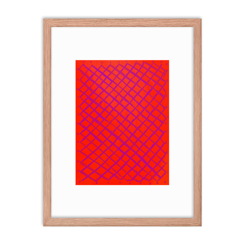 Red Carpet - Framed photo paper poster